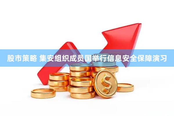 股市策略 集安组织成员国举行信息安全保障演习
